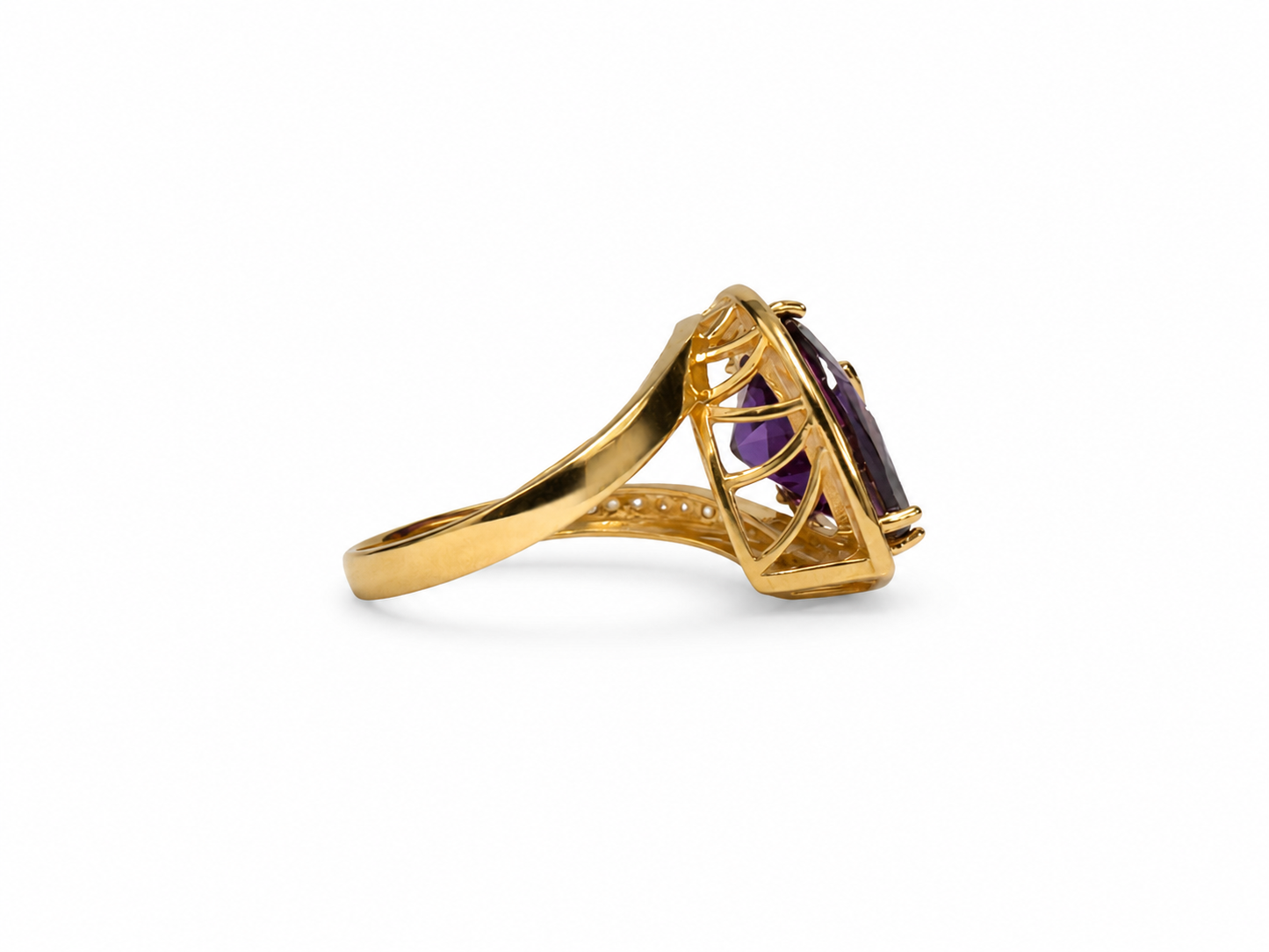 The Monarch Amethyst Ring