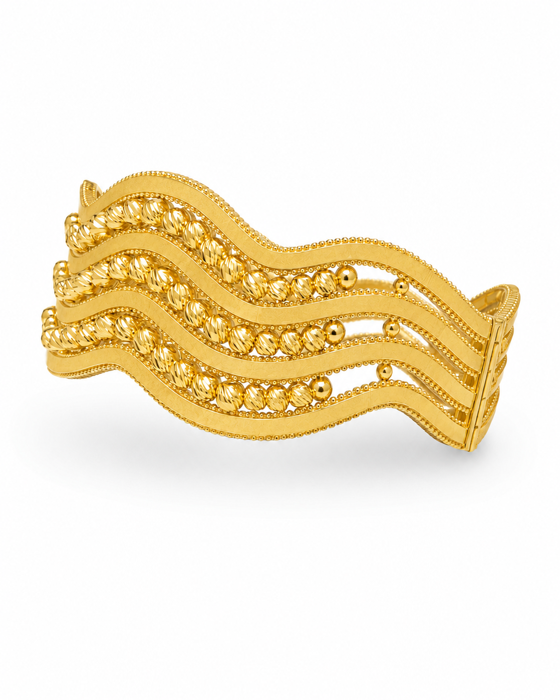 The Oasis Wave Cuff Bracelet
