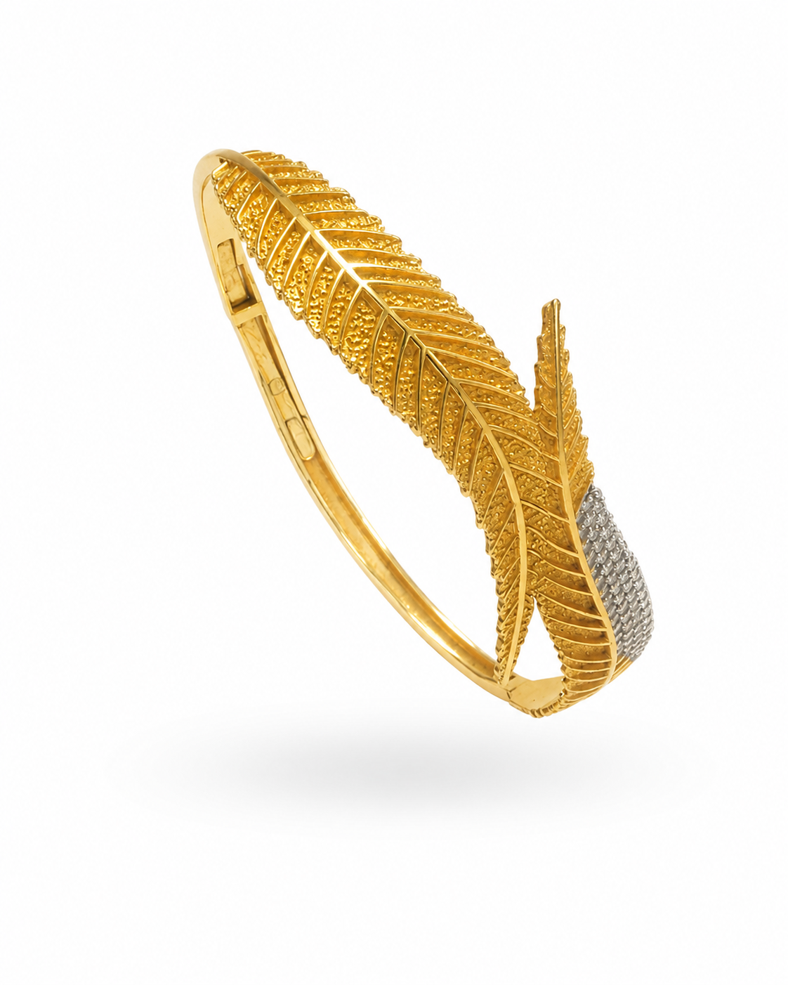 The Imperial Feather Bypass Bangle