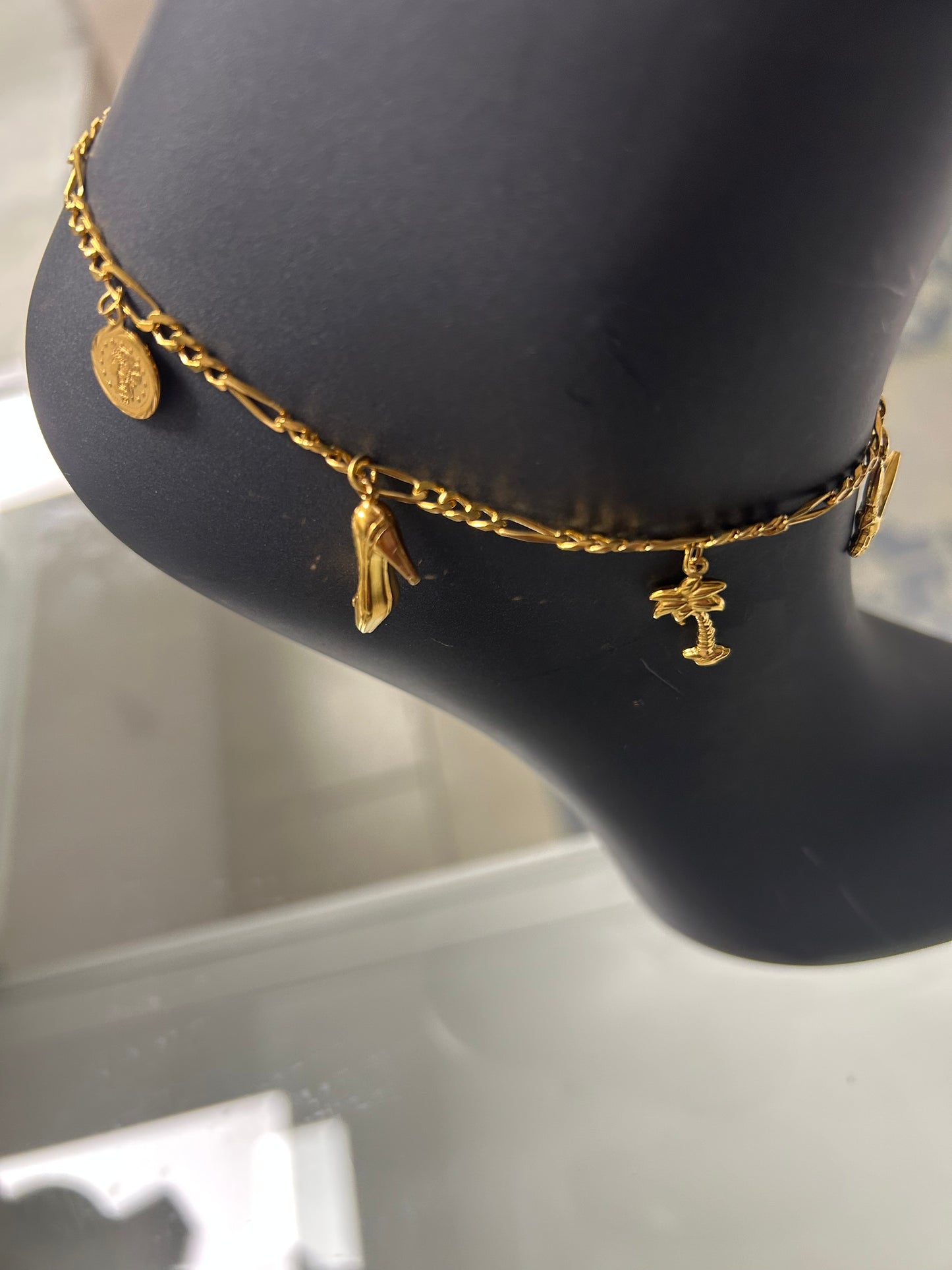 Charm anklet
