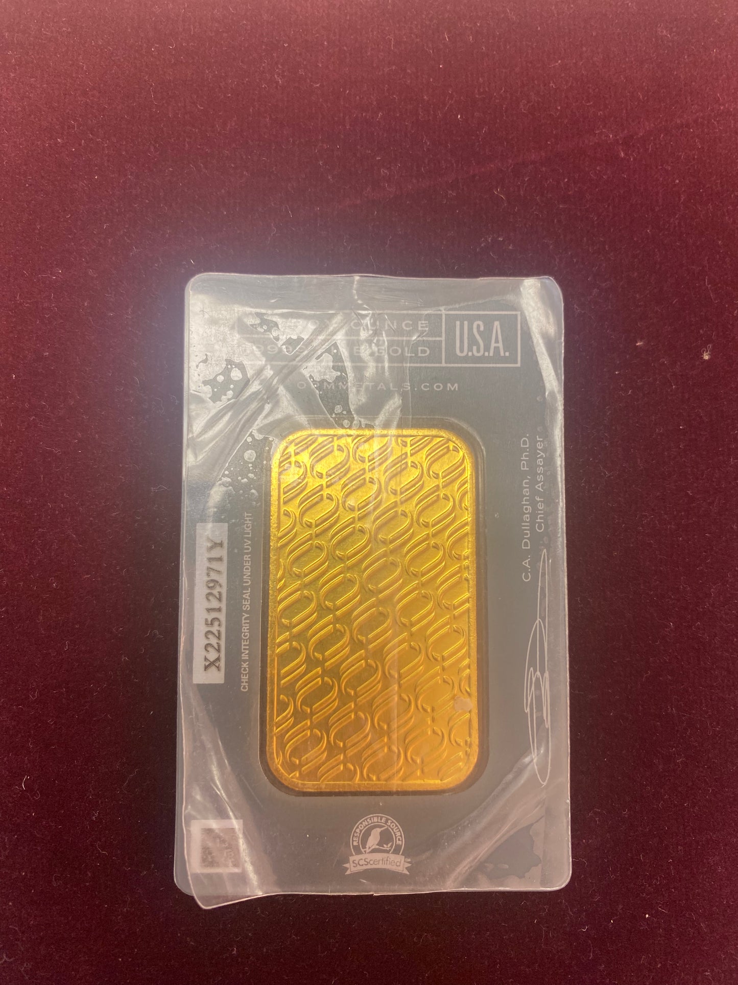 Gold Bar - 1 Oz