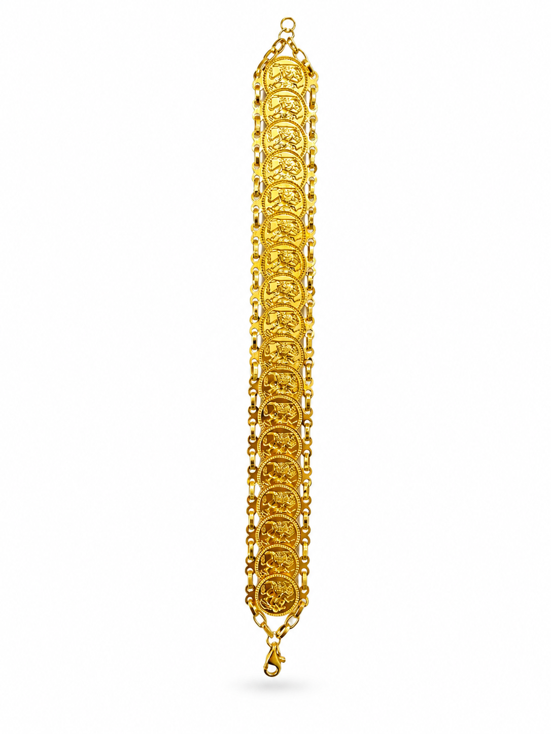 Sovereign Coin Link Bracelet
