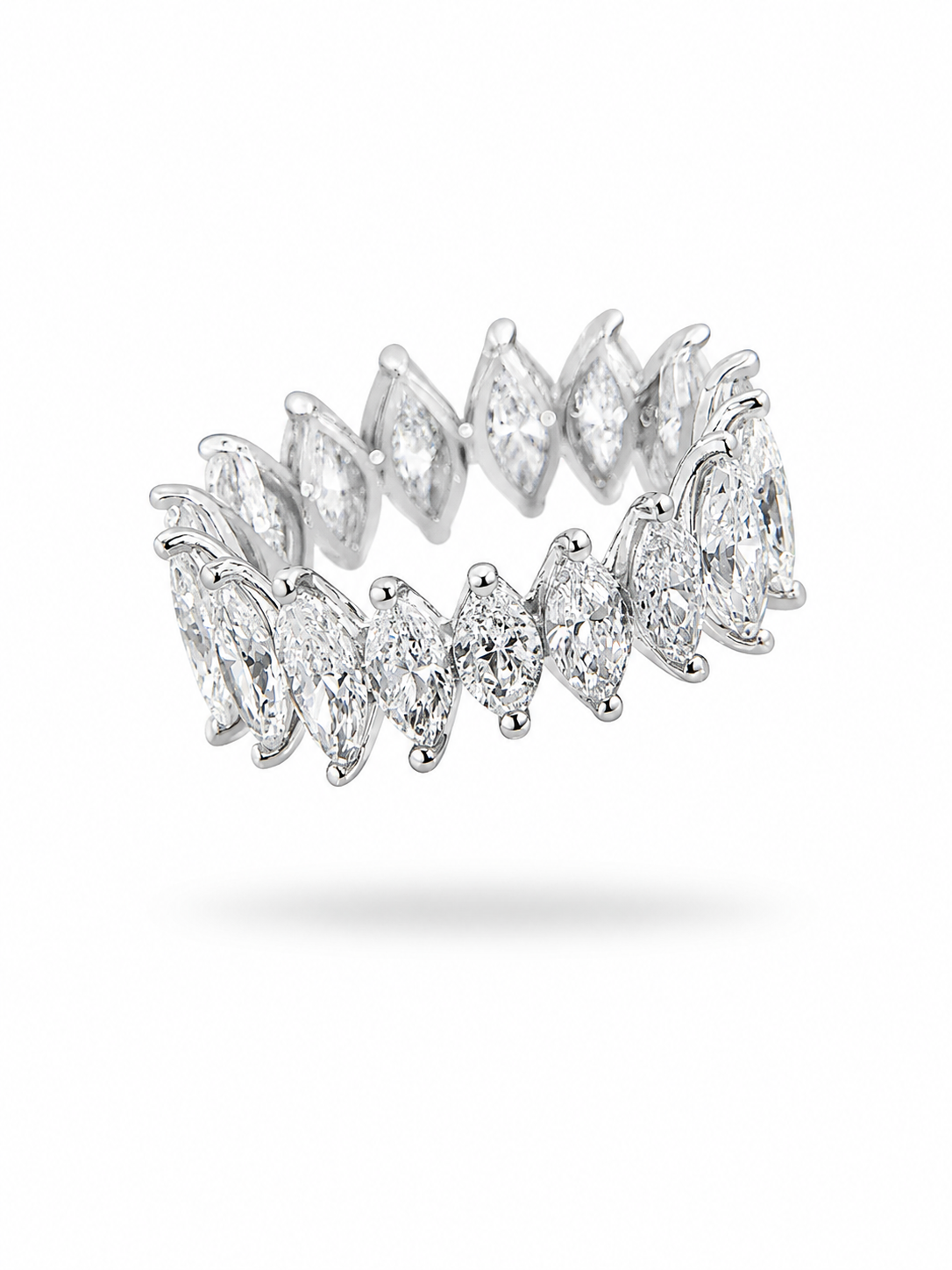 Marquise Eternity Diamond Band