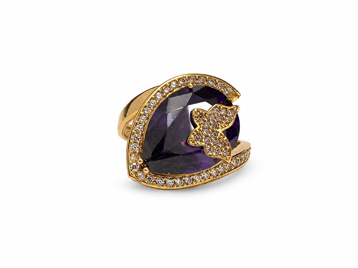 The Monarch Amethyst Ring
