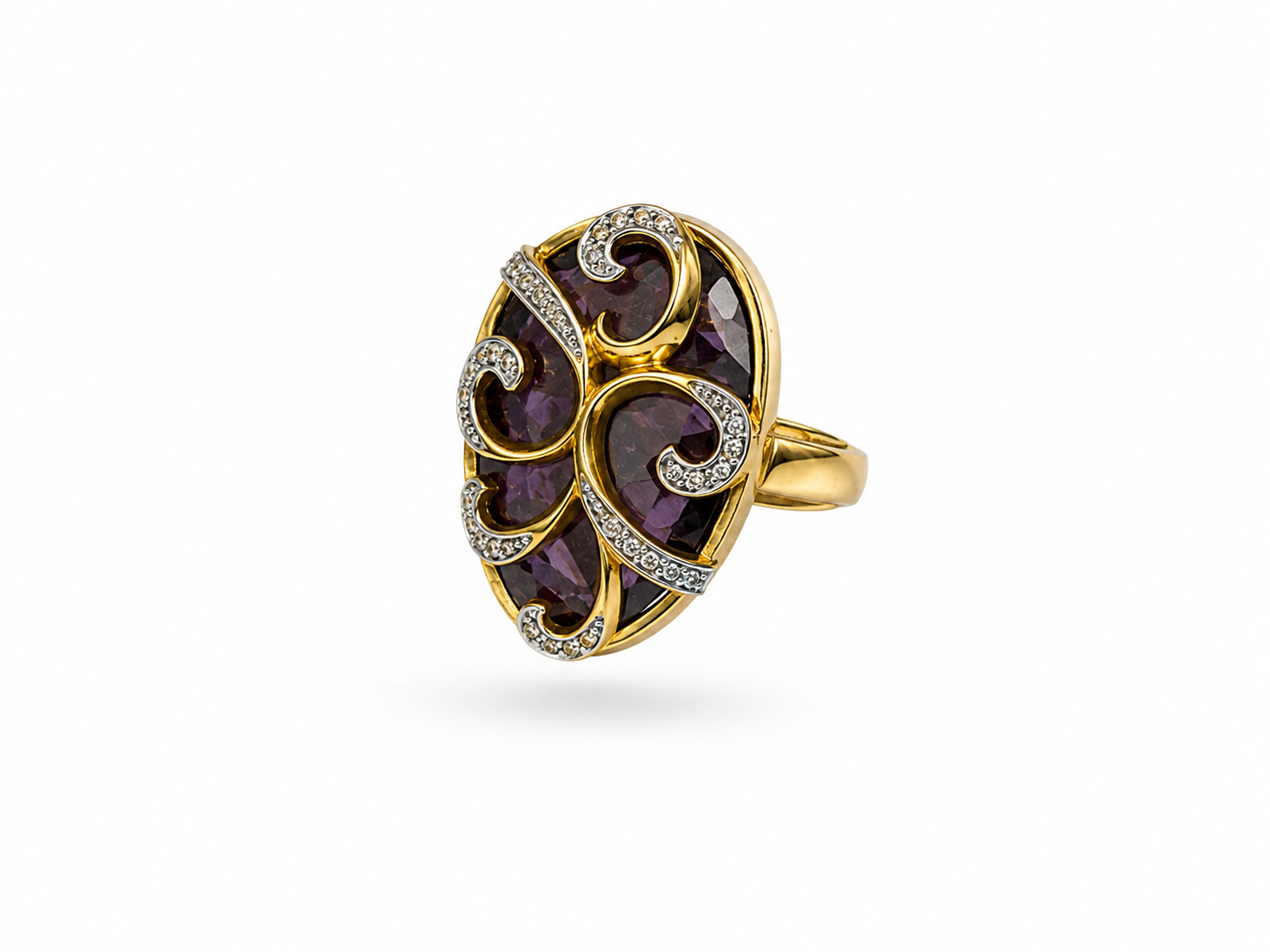 The Baroque Amethyst Ring