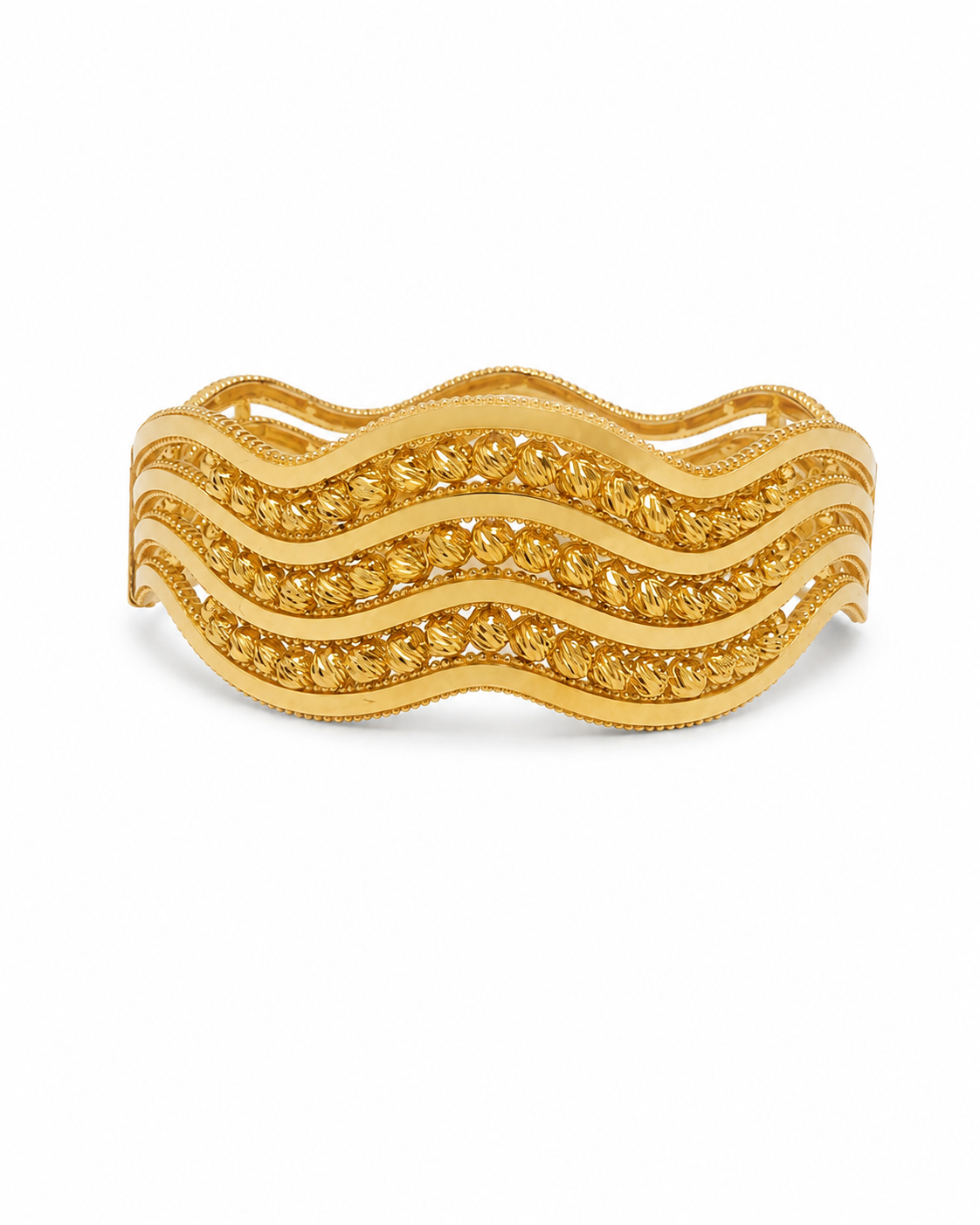 The Oasis Wave Cuff Bracelet