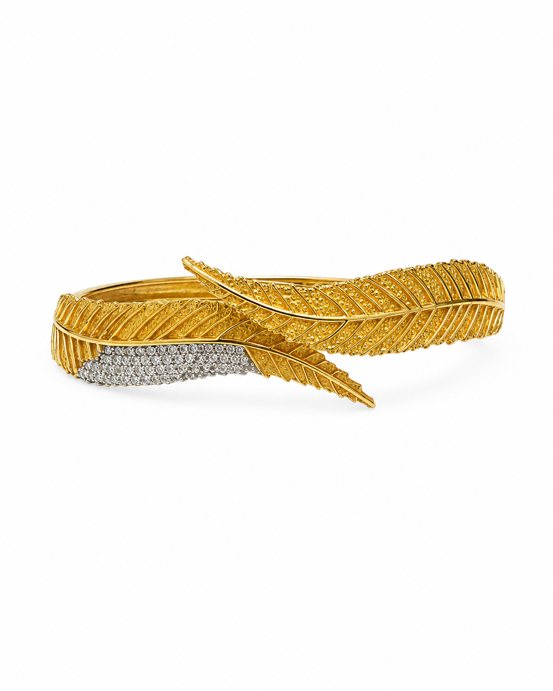 The Imperial Feather Bypass Bangle