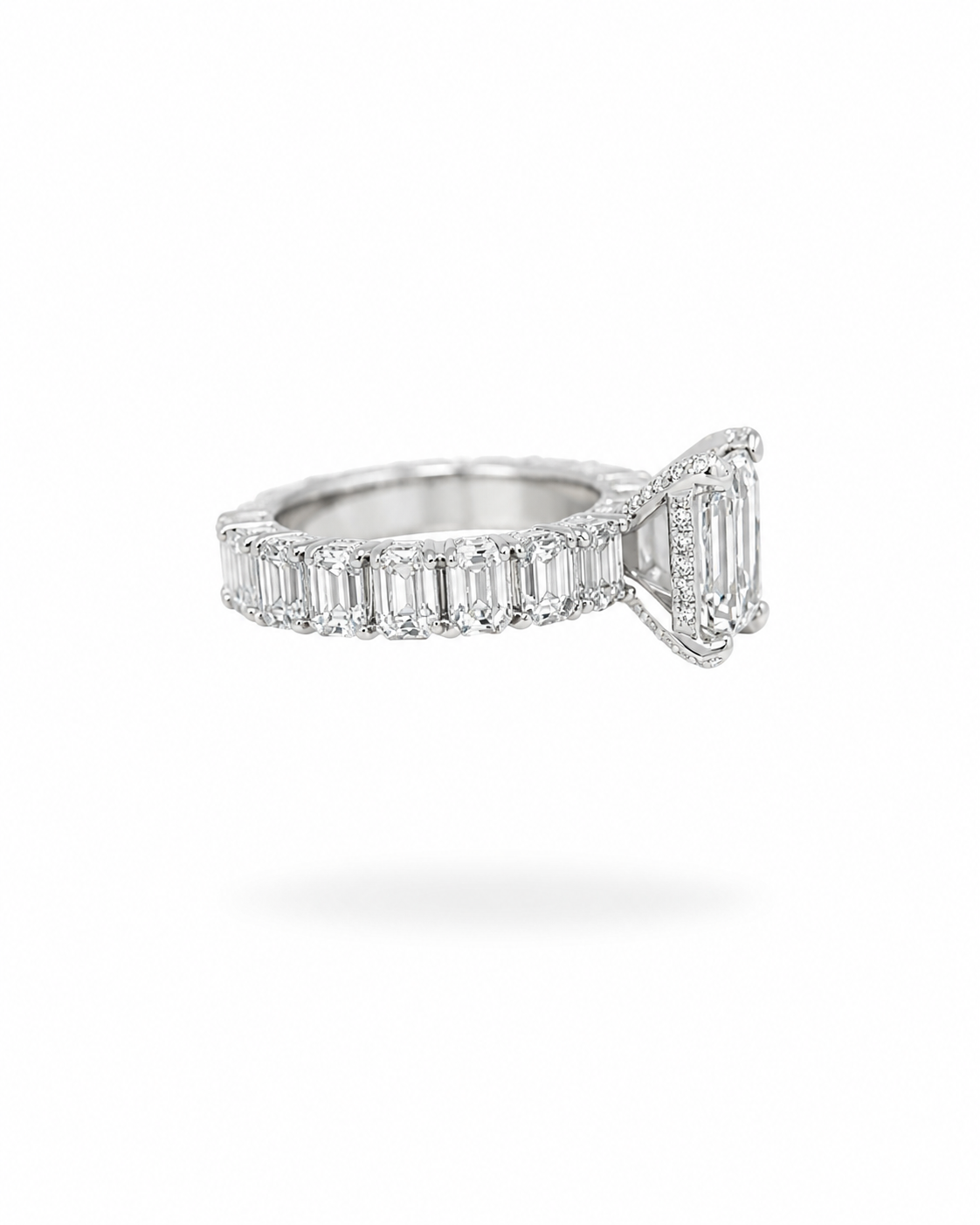 The Élan Emerald Diamond Ring