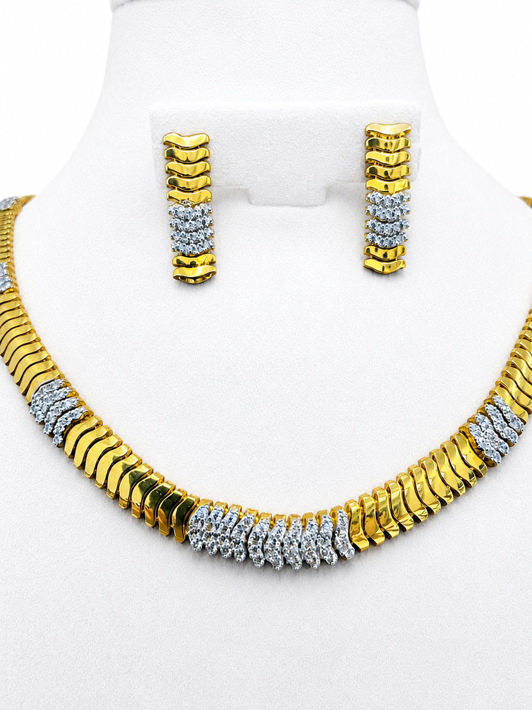 The Seraphina 21K Gold Statement Set